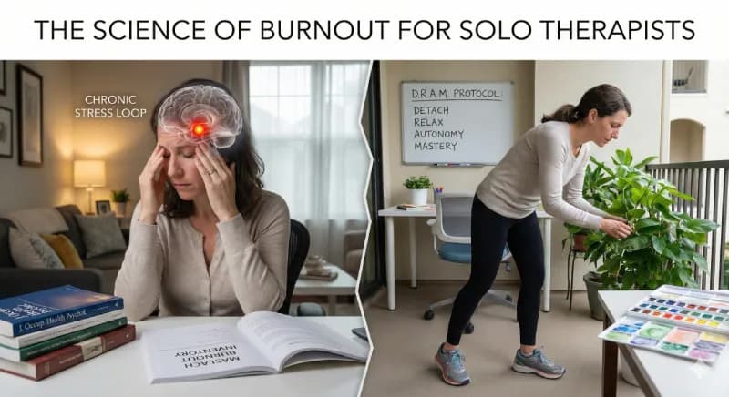The Clinical Reality of Burnout: Why Solo Therapists Can’t Just "Self-Care" It Away